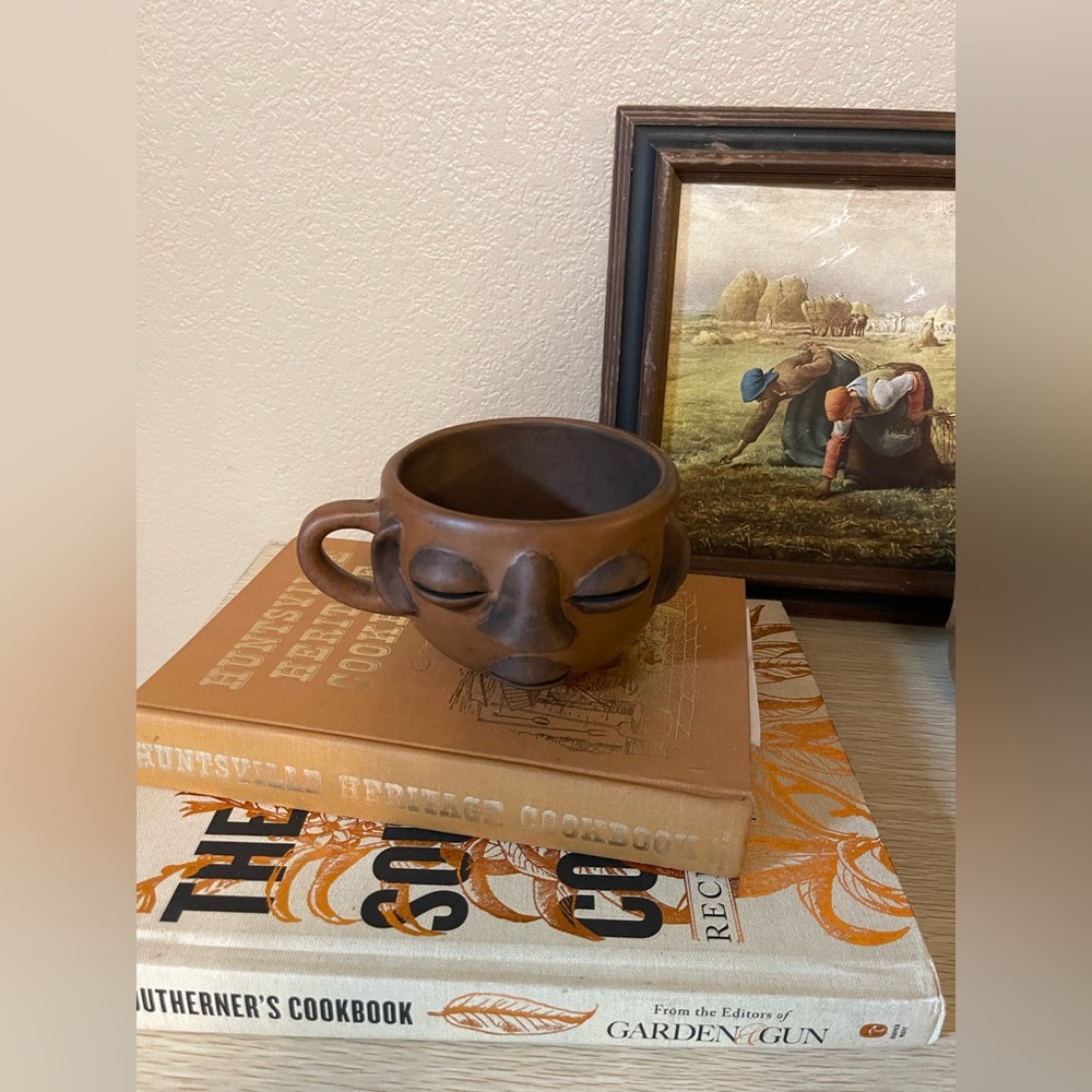 Handmade By Indigenous Oaxaca Artisans Clay Face Mug